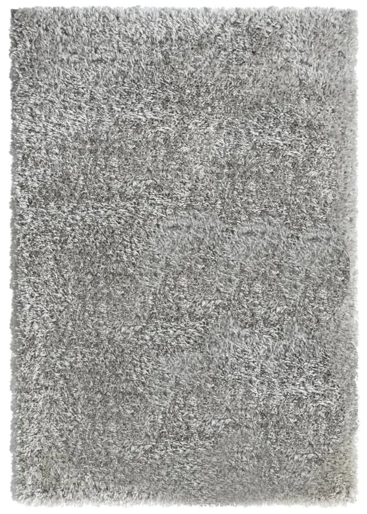vidaXL Tapete shaggy de pelo alto com 50 mm 140x200 cm cinzento