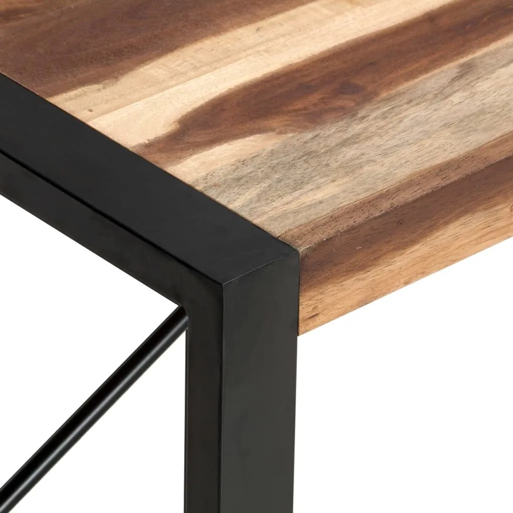 Mesa de centro 120x60x40 cm madeira maciça