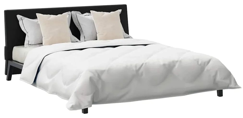 Edredão com travesseiro 3 pcs Branco 240 x 200 cm Microfibra