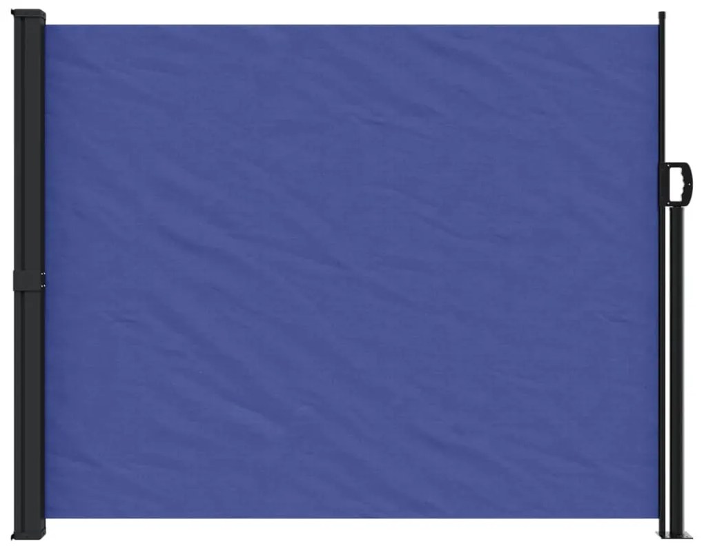 Toldo lateral retrátil 160x300 cm azul