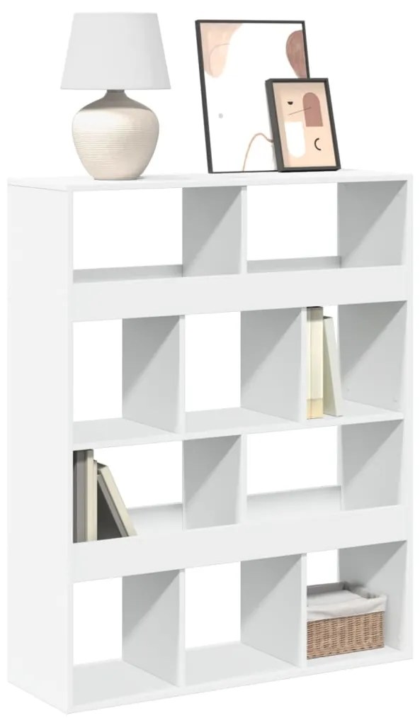 vidaXL Estante 100x33x125,5 cm derivados de madeira branco