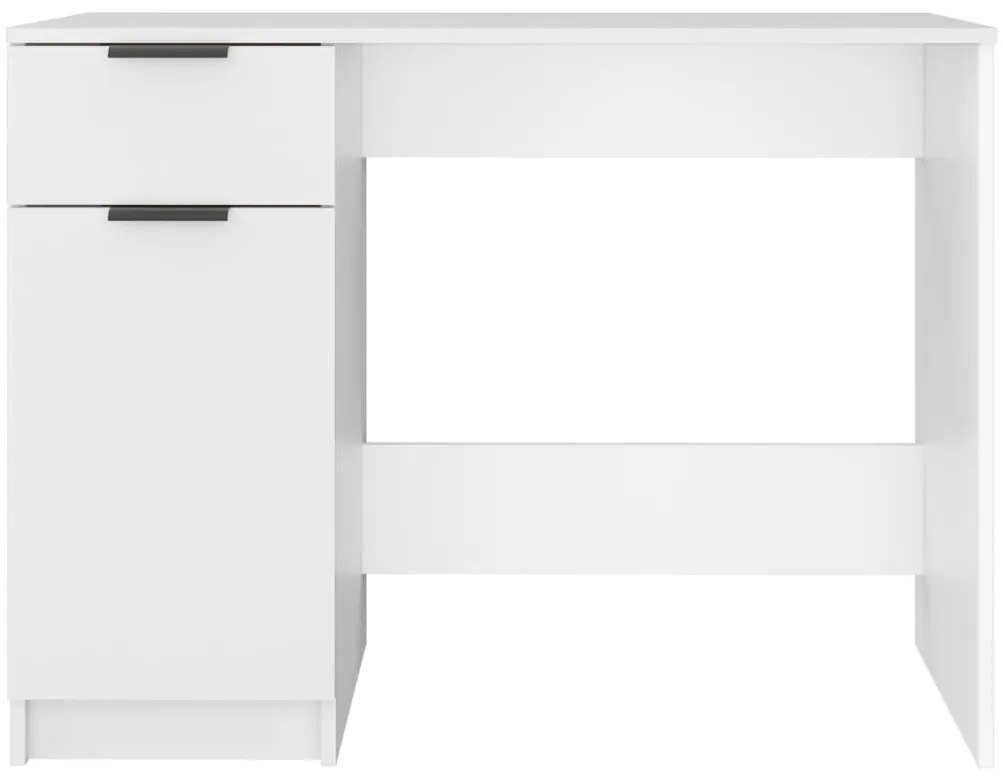 Secretária 100x50x75 cm derivados de madeira branco