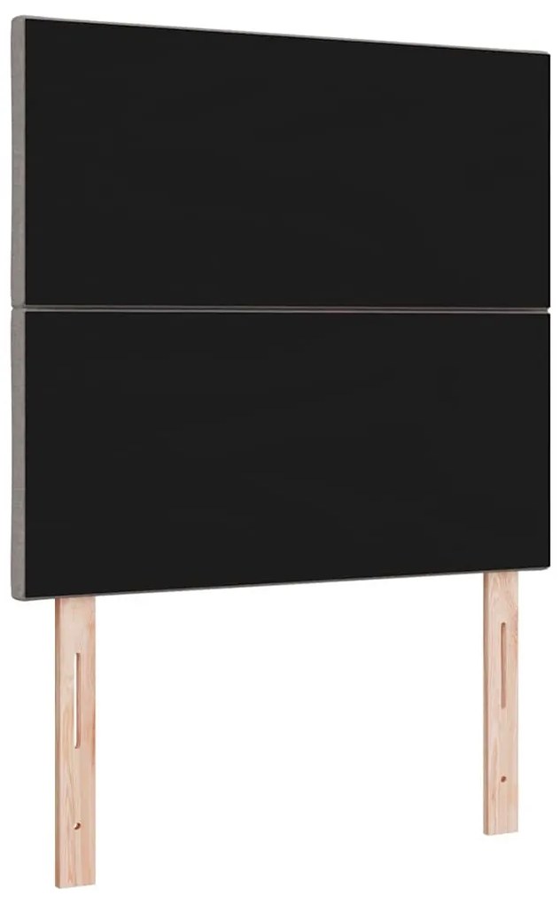 Cabeceira LED vidaXL Design de Blocos de Diamante Taupe 100 cm Tecido