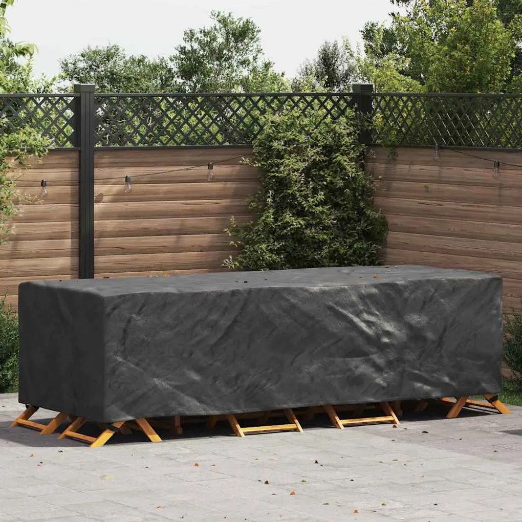 vidaXL Capa para móveis de exterior Preto 270 x 110 x 70 cm 210D