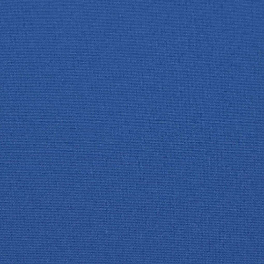 Almofadão p/ banco jardim 150x50x7 cm tecido oxford azul royal