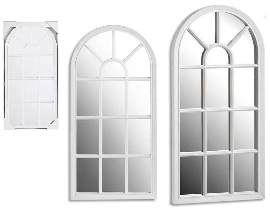 Espelho de parede Branco Plástico Vidro (34,5 x 2,5 x 69,5 cm)