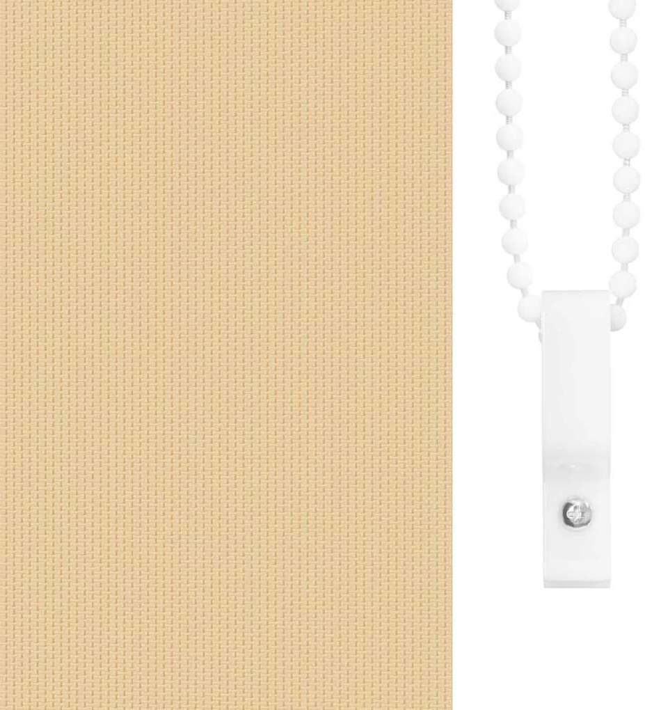 Persiana de enrolar 140x210 cm largura tecido 136,6cm poliéster