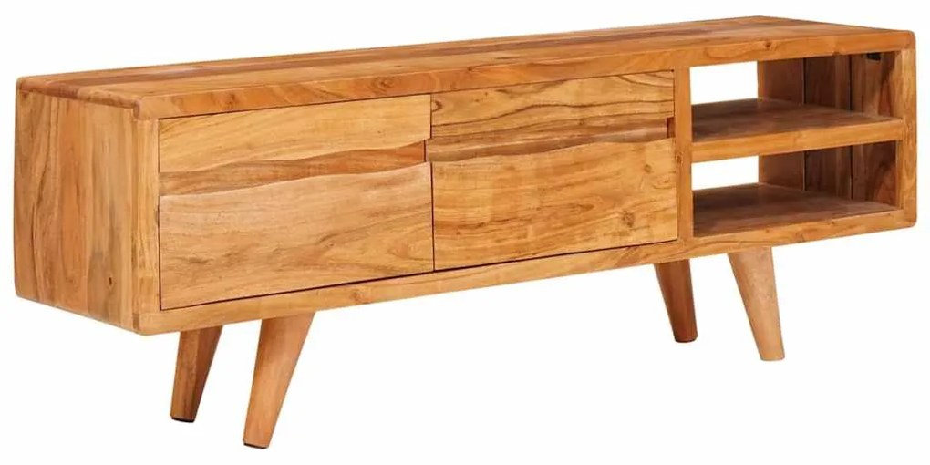 vidaXL Gabinete para TV com prateleira Castanho 110 x 30 x 40 cm