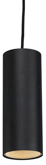Candeeiro Suspenso de Design Preto GU10 50mm - Tubo Design,Moderno