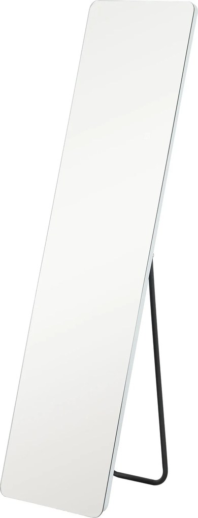 HOMCOM Espelho de corpo inteiro LED, controle touch, dimável, sem moldura, 40 x 150 cm | Aosom Portugal