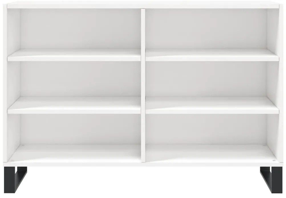 Aparador 103,5x35x70 cm derivados de madeira branco brilhante