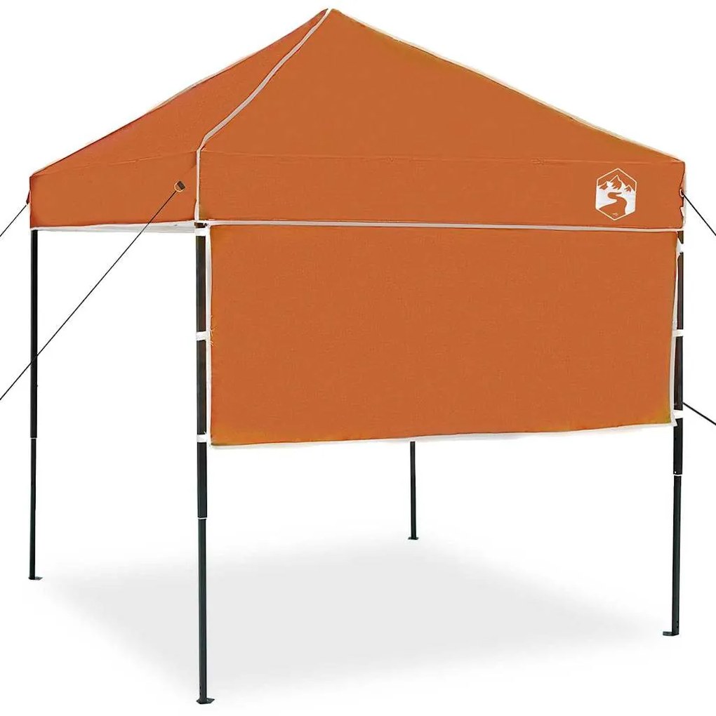 Tenda de Toldo Laranja 200 x 200 cm Tecido Oxford