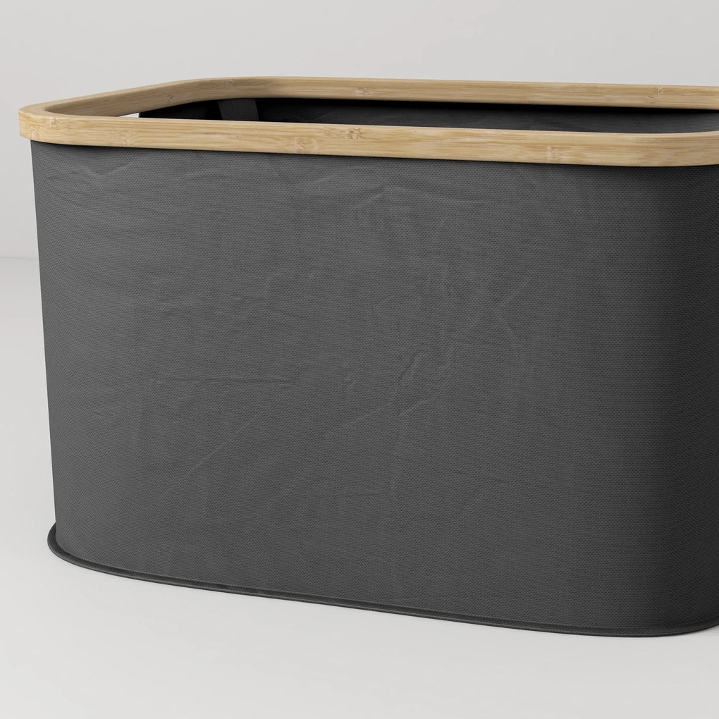 Cesto para Roupa Dobrável Cesto para Roupa Suja 36 L com Pega para Cas