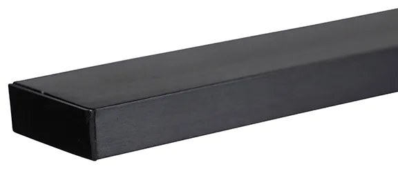 Candeeiro de suspensão moderno preto 150 cm com LED - Banda Design,Moderno