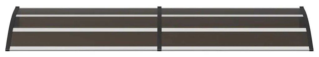 Toldo de porta 240x75 cm PC preto