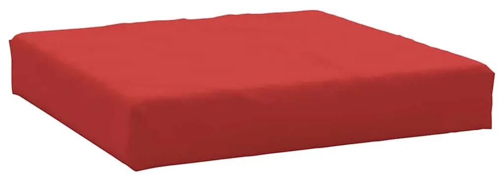 Almofadões p/ móveis de paletes 2 pcs tecido oxford vermelho