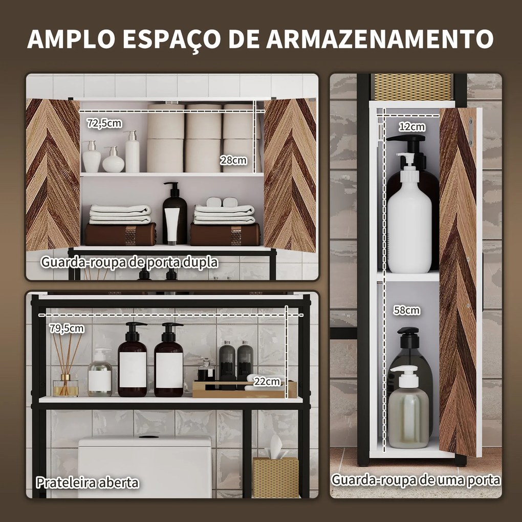 Armário Moderno – Modelo Bordeaux – 5x23x178 – Armazenamento Vertical