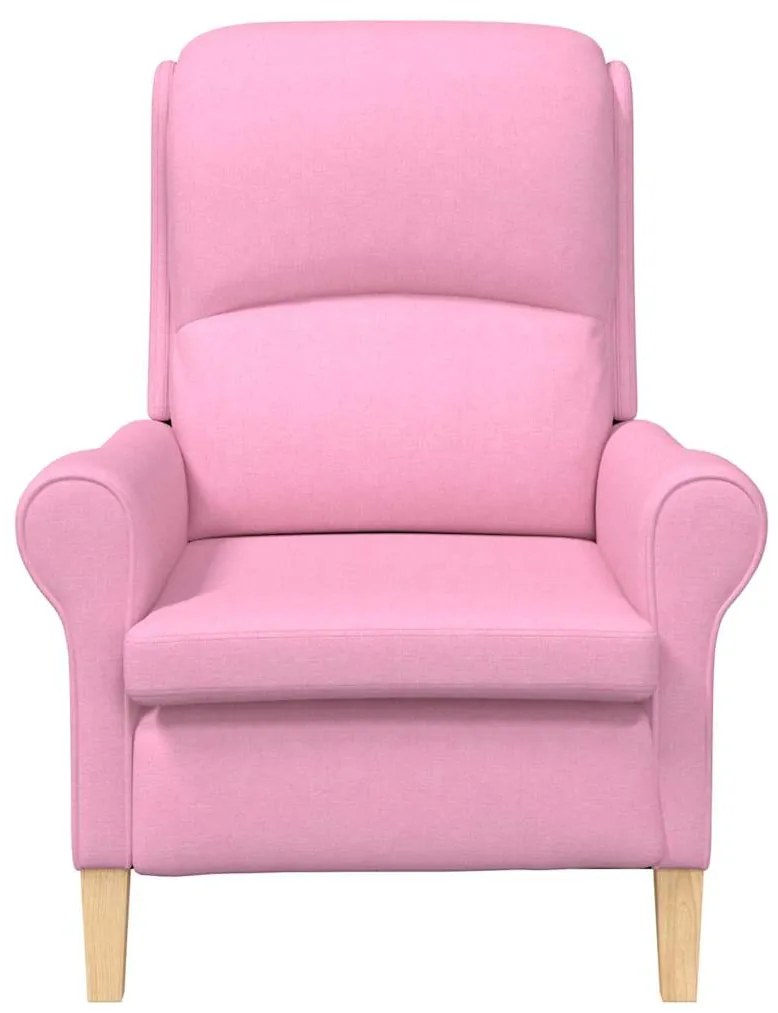 Poltrona Moderna Rosa Tamanho Padrão da Poltrona
