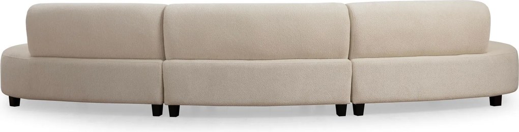 Sofá de Canto Pars – Cream – 390 cm x 100 cm x 70 cm