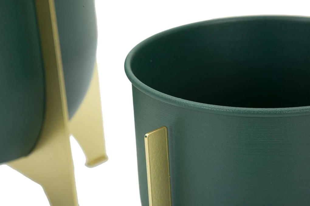 CONJUNTO DE 2 VASOS Ø 24,5X26-19X21 CM