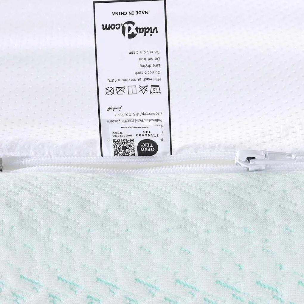 Protetores de Colchão Outros Branco e Verde 200 x 200 cm