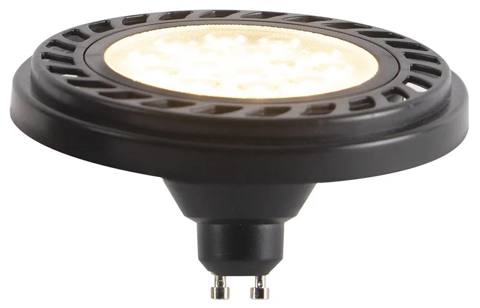 Set van 6 dimbare buiten grondspots zwart IP65 incl LED - Delux Honey Moderno