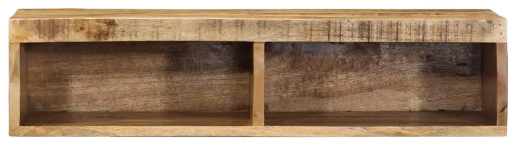 Armário de TV para parede 80x30x19 cm mangueira áspera maciça