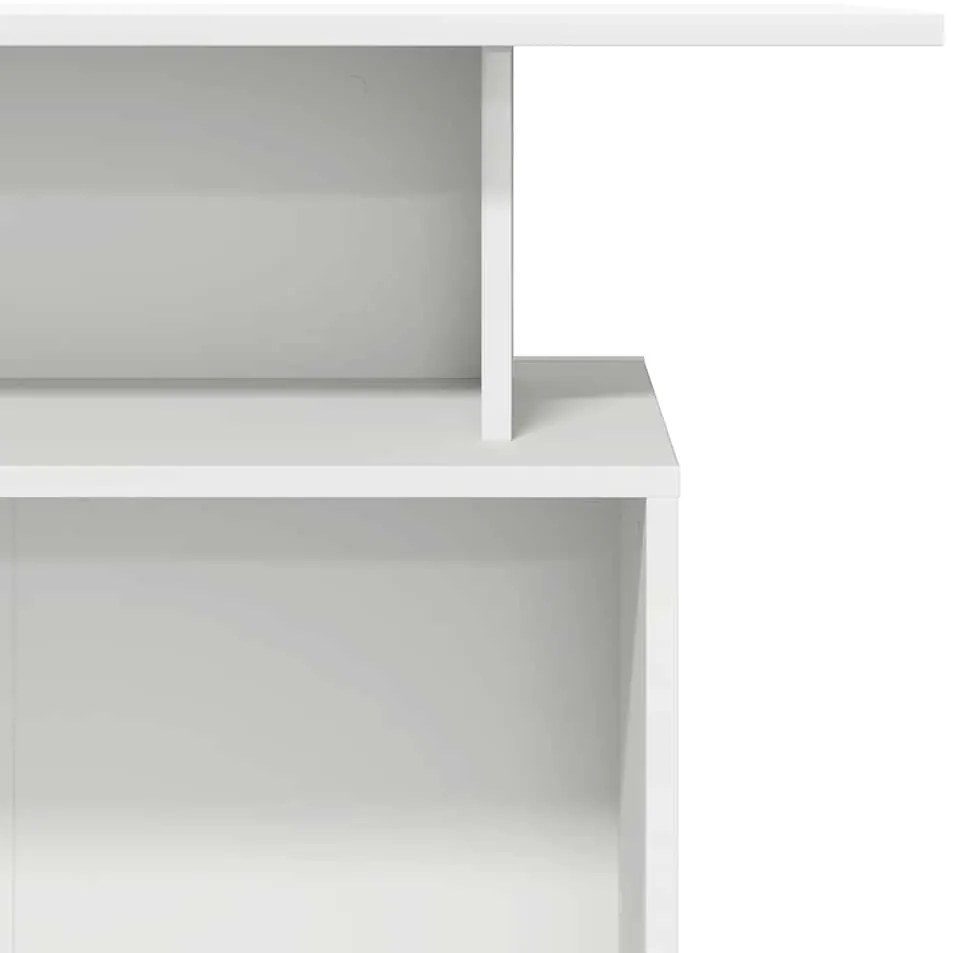 Balcão de recepção 100x40x104 cm derivados de madeira branco