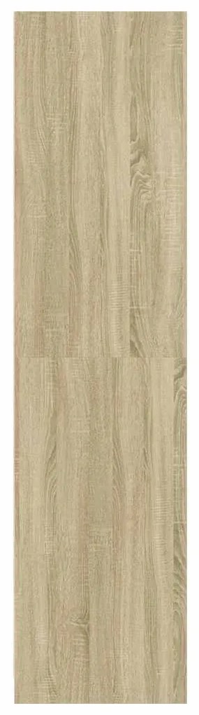 Roupeiro 80x50x200 cm derivados de madeira carvalho sonoma