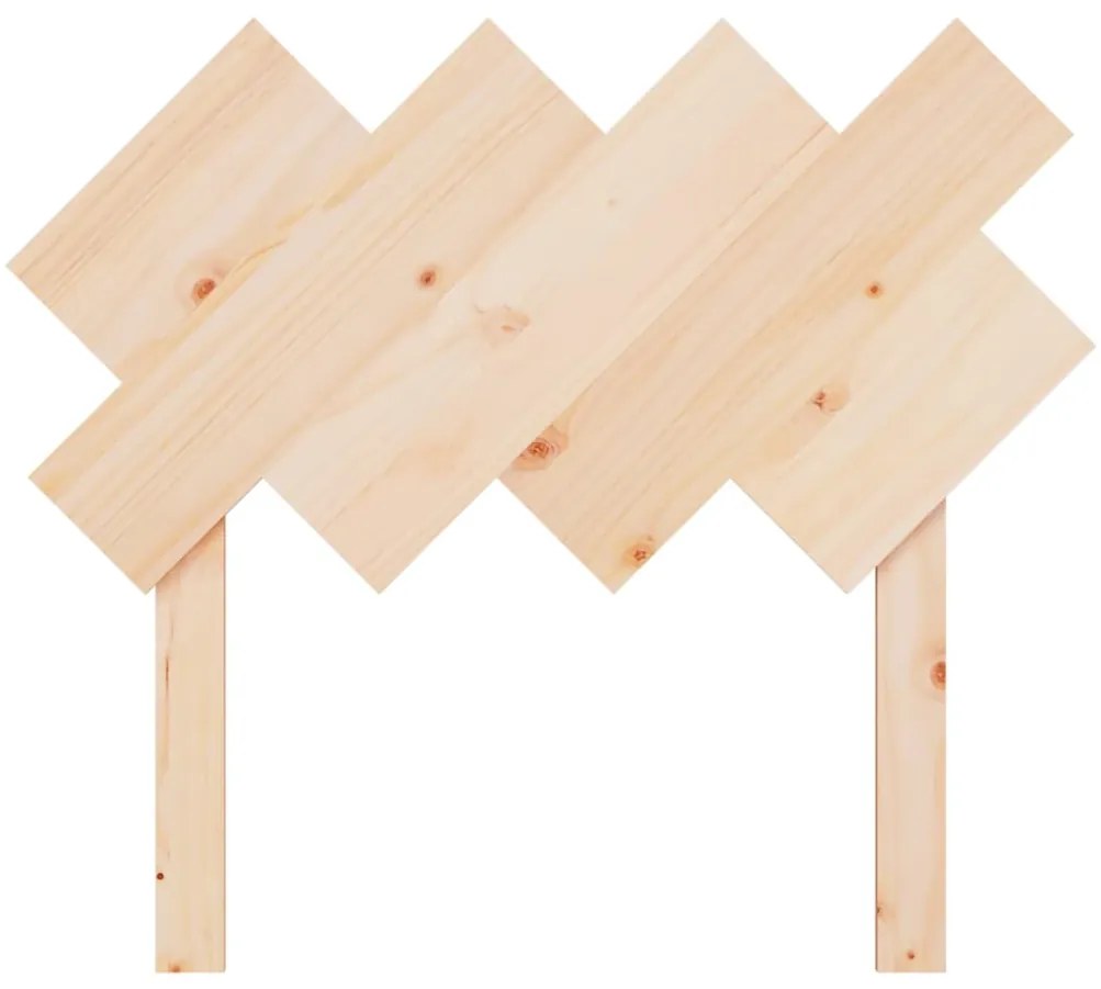 Cabeceira de cama 92x3x81 cm pinho maciço