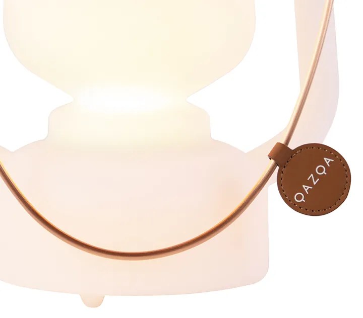 LED Candeeiro de mesa recarregável 30 cm IP44 branco - STORM Small Design,Moderno