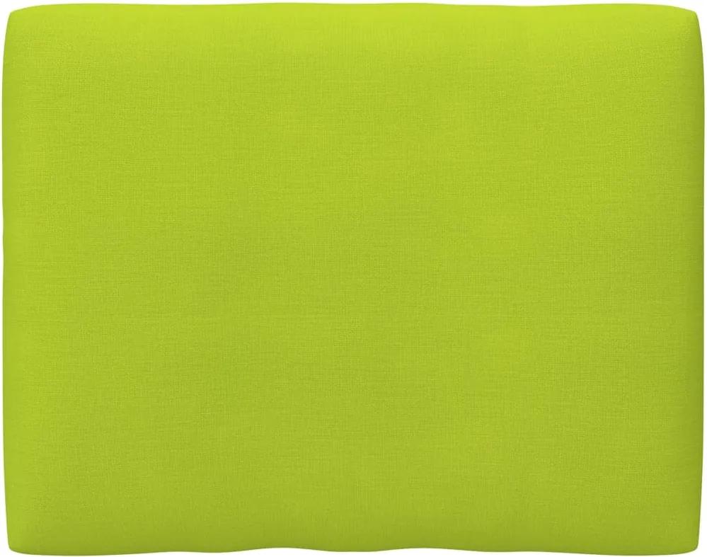 Almofadão para sofá de paletes 50x40x12 cm verde-claro