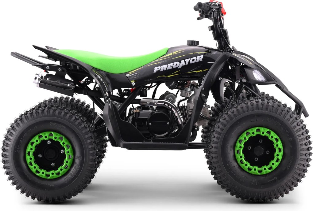 Moto 4 Crianças + 8 anos 125cc - Beneo Predator Até 55 Km/h com limitador Verde