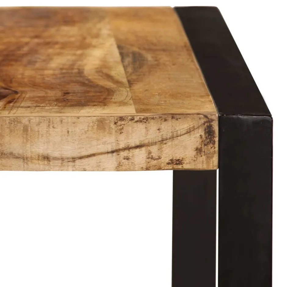 Mesa de jantar 180x90x75 cm madeira de magueira maciça