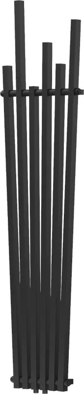 Mexen Omaha radiador decorativo 1800 x 420 mm, 655 W, preto - W208-1800-420-00-70