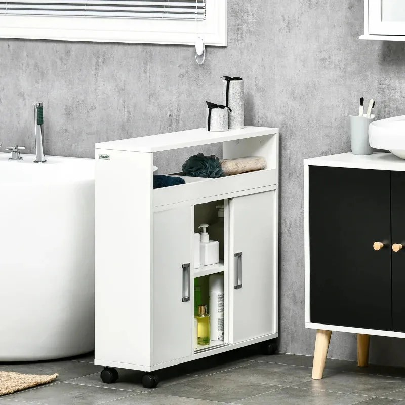 Móvel de Apoio Sup de Casa de Banho - Design Moderno