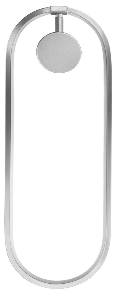 Candeeiro de Parede Can - Cromado - 17cm (Largura) x 48cm (Altura) x 1