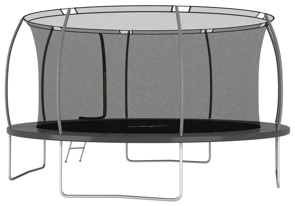 Conjunto de trampolim redondo 460x80 cm 150 kg