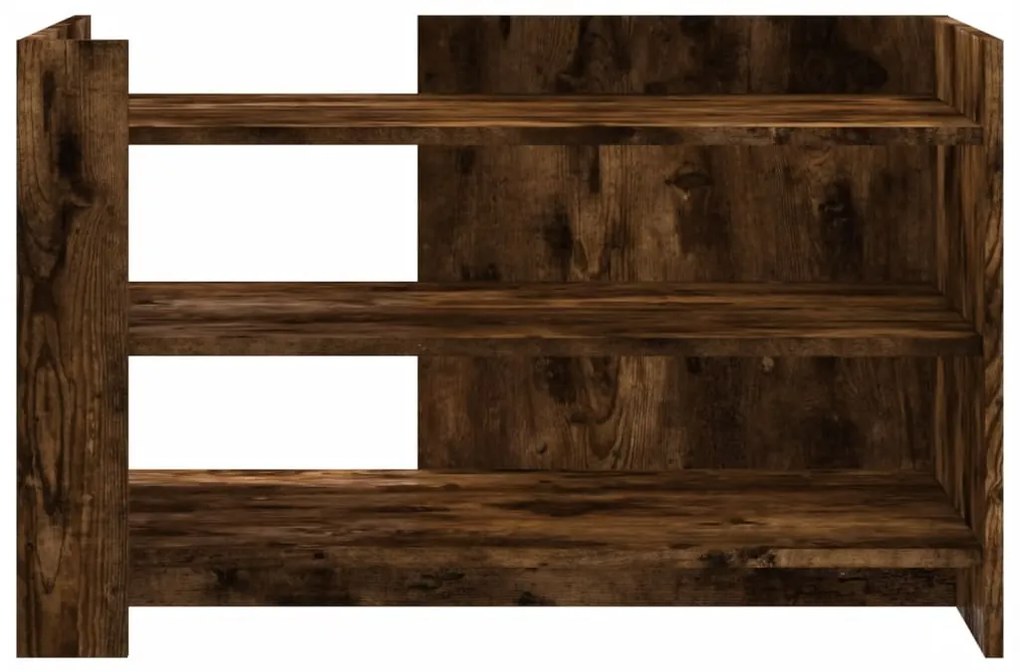 Mesa de centro 80x50x50 cm derivados de madeira carvalho fumado