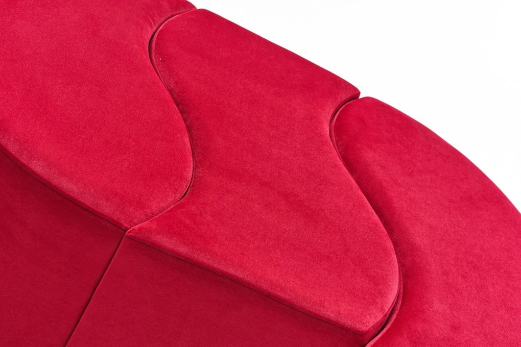 Pouffe Alya Puf – Vermelho – 120x40x80 cm