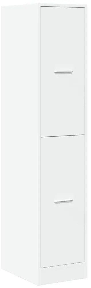 Armário boticário 30x41x144,5 cm derivados de madeira branco
