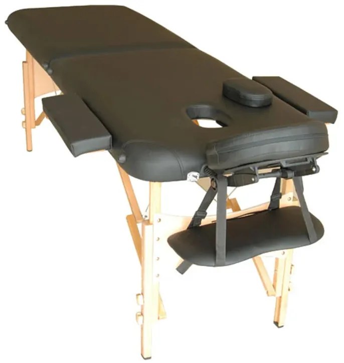 Marquesa Massage  Dobrável ´- Preto - Design Moderno