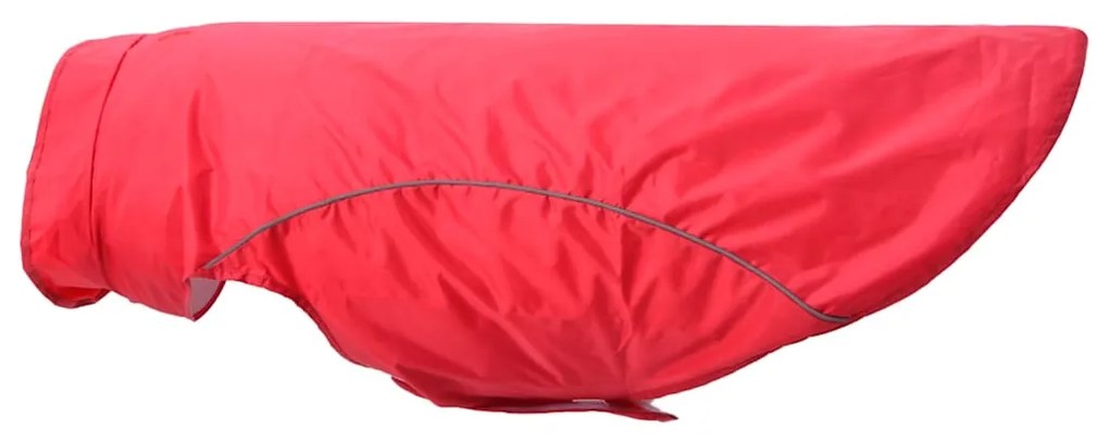 Capa de chuva para cães com tiras reflectoras vermelho 4XL