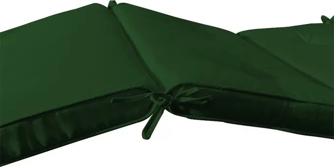 Almofada para espreguiçadeira (NÃO INCLUÍDA) 195 x 55 x 5 cm Verde