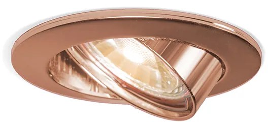 LED Foco embutido inteligente cobre inclinável incl. Wifi GU10 - Edu Moderno