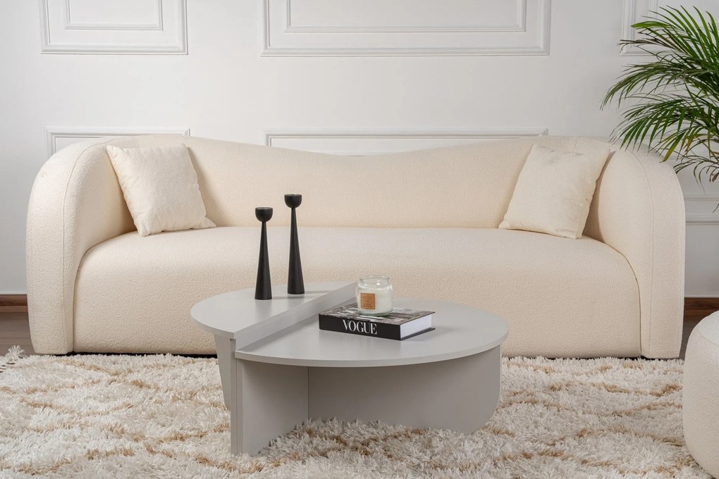 Mesa de Centro Orion – Cinza – 90x30x60 cm