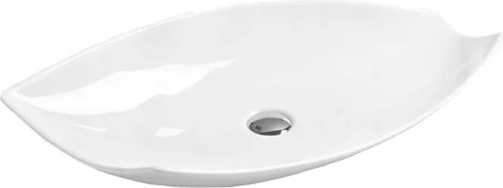 Mexen Delia lavatório de bancada 74 x 38 cm, branco - 21857400