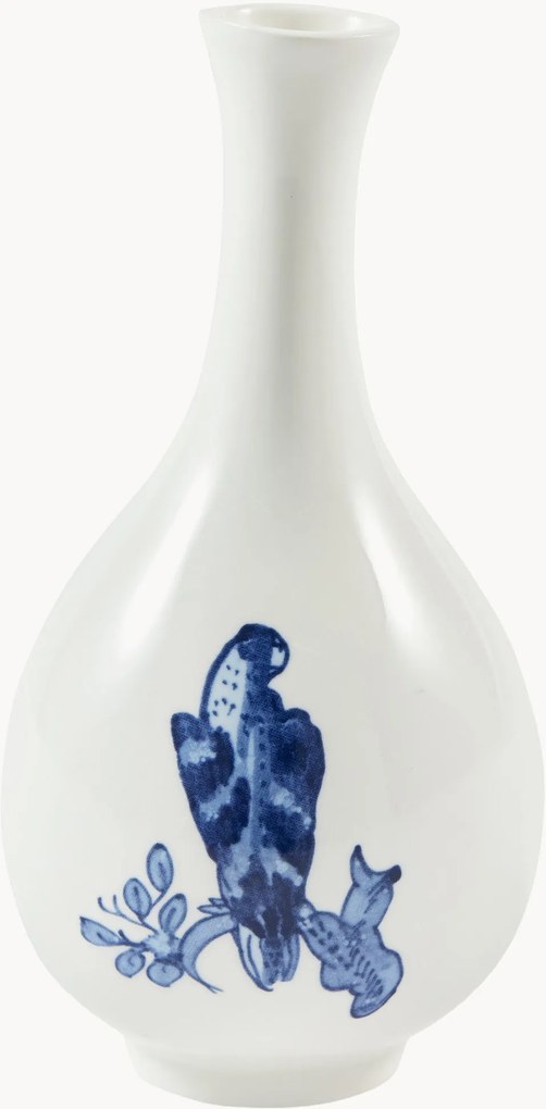 Jarra em porcelana Small Bird, Alt 17 cm