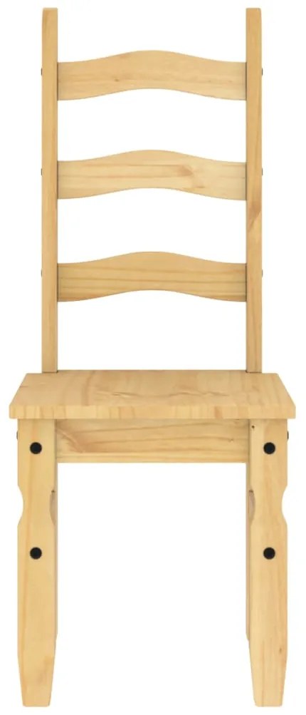 Cadeiras de jantar 2 pcs Corona 42x47x107 cm pinho maciço