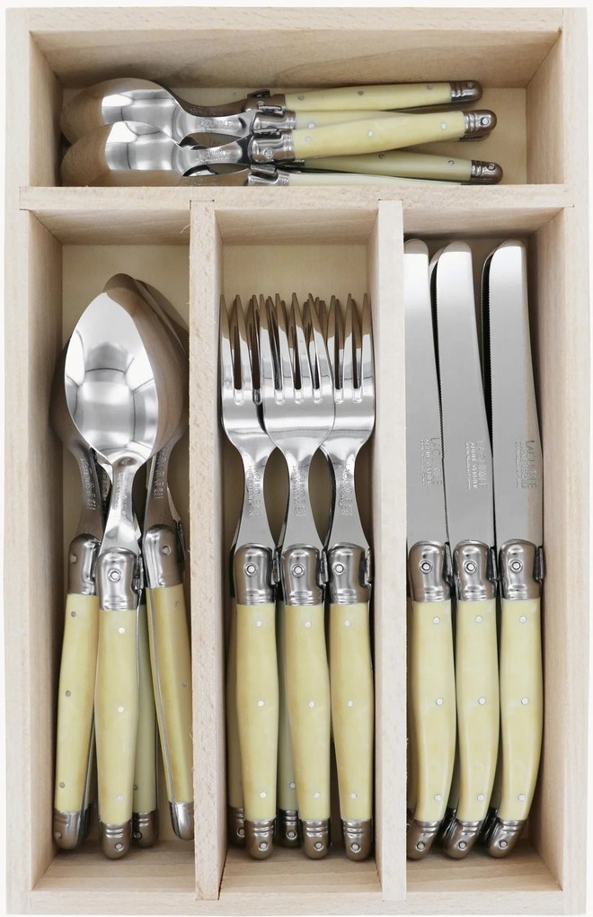 Conjunto de talheres Débutant, 6 pessoas, conjunto de 24